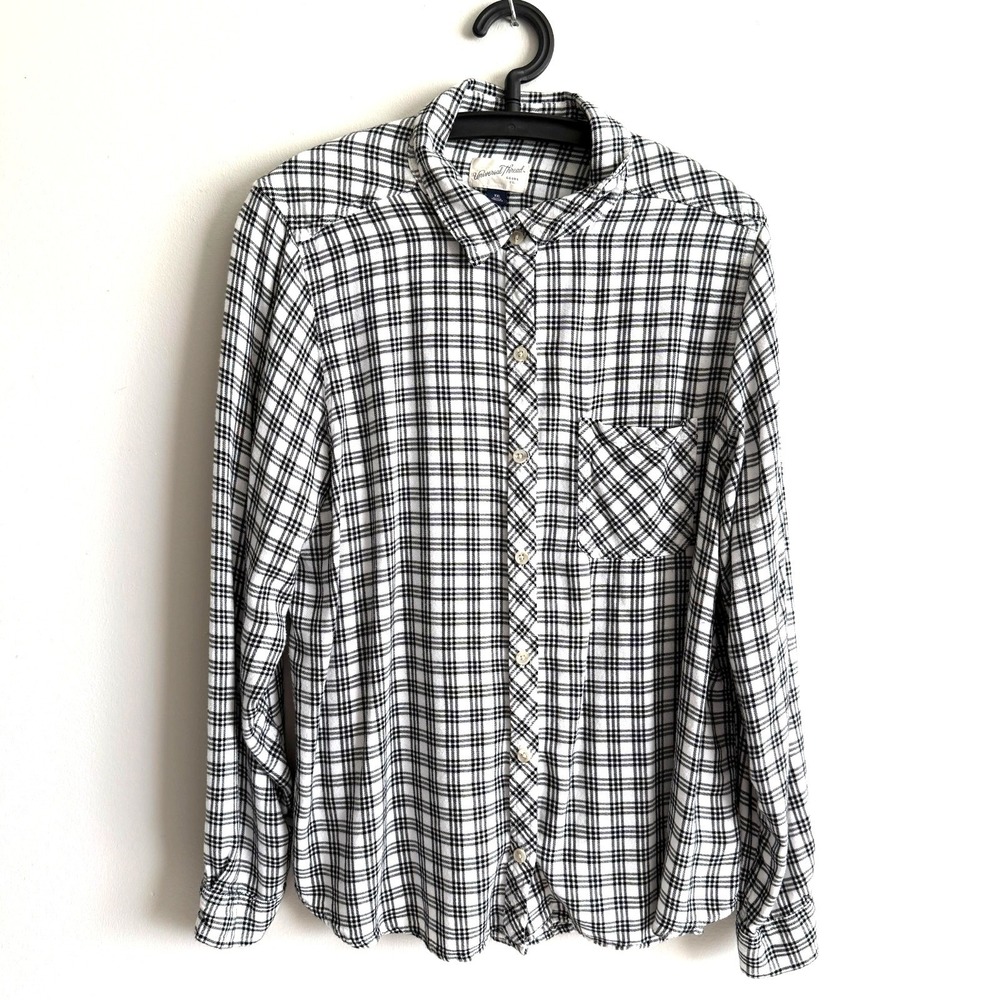 Universal Thread Womens Rayon Flannel Top XXL Outdoors Layers Timeless